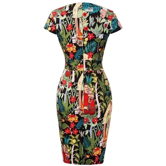 Grace Karin | Women's Frida Kahlo dress NWT - Picture 2 of 13